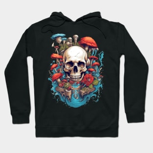 Fungus Skull Hoodie